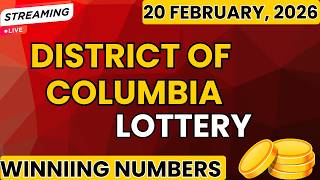 District of Columbia Midday Lottery Results For - 20 Feb, 2026 - DC-2 - DC-3 - DC-4 - DC-5