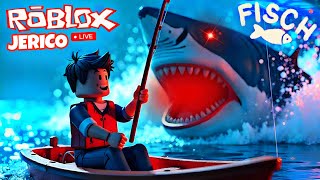 [🔴LIVE]FISCH LIVE || DOING AURORA BOREALIS, SPAWNING MEG AND MEG HUNT AND OPENING TRIDENT GATE