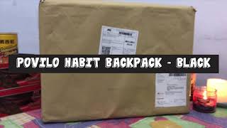 Unboxing Povilo Habit Backpack