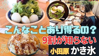 【2024年版かき氷最終回】小田原の知られざるかき氷屋さんで思わぬ感動体験 3選【Cafe \u0026 Restrantやまじょう/ﾗｰﾒﾝみすず/ｺｰﾋｰ\u0026ｱﾄﾘｴかくれんぼ】