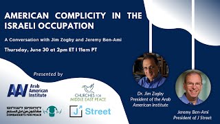 A conversation with Jim and Jeremy: American complicity in the occupation + what we can do about it