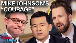 Mike Johnson's "Courage" On Ukraine Aid Bill & Tennessee Arms Its Teachers | The Daily Show