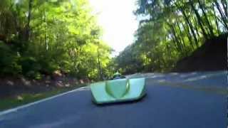 Bodrodz Splinter Gravity Car \u0026 Streetluge in Chase  Jul. 2012