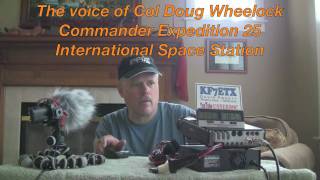 Col Doug "AstroWheels" Wheelock - ISS QSO