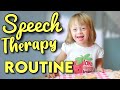 Speech Therapy at Home for DOWN SYNDROME || Speech Therapy Routine