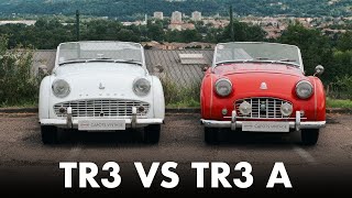 Deux générations d'un roadster emblématique : Triumph TR3 vs TR3A