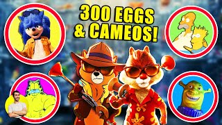Chip 'n Dale Rescue Rangers - All 300+ Easter Eggs, Cameos, References (w/ Ugly Sonic & Shrek)