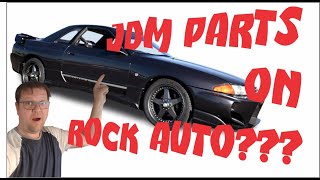 How to find JDM parts on Rock Auto