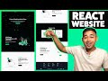 React Website using Styled Components and Smooth Scroll - Beginner Project Fully Responsive