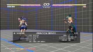 DOA6 戻ってしまったマリーローズコンボメモ　中