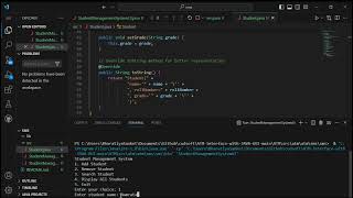 #Task4 : Student Management System in Java Programming Internship 2023