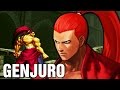 GENJURO: All Pre-Battle Dialogues SNK vs Capcom Chaos NeoGeo Fighting Game Arcade