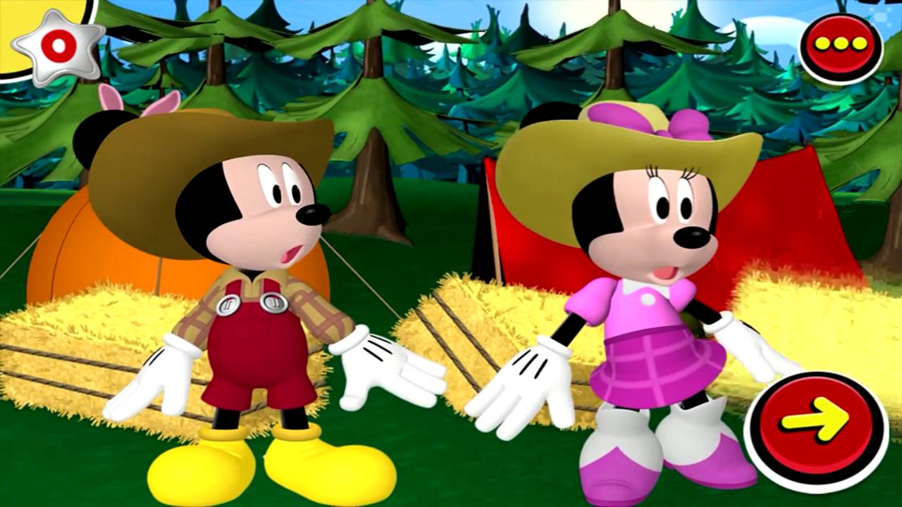 Mickey & Minnie's Universe | Mickey Mouse Clubhouse Camping Trip Game ...