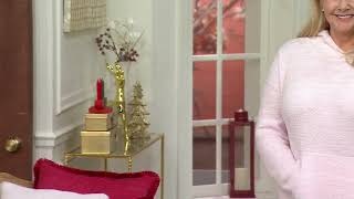 Softies Heather Marshmallow Hooded Lounger on QVC