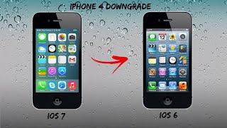 How to downgrade iPhone 3,2 to iOS 6 (TETHERED)