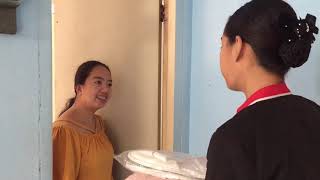 HANDLING AND DELIVERING GUEST REQUEST FROM HOUSEKEEPING