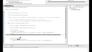 Fresher Java Interview Question Answer How to compare two String objects == or equals method Java In