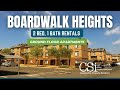 2 bed, 1 bath apartments to rent at Boardwalk Heights (Ground floor)