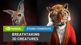 Breathtaking 3D Creatures | A Community Art Showcase - NVIDIA Studio Standouts