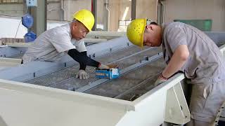 Iron frame screen assembly, only for linear vibrating screener