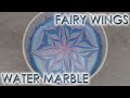 Fairy Wings | Water Marble March 2024 | DIY Nail Art Tutorial | MSLP