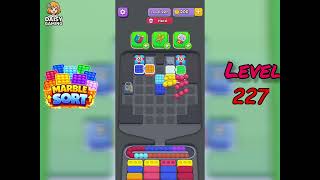 Marble Sort Level 227 Walkthrough