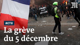 Grève du 5 décembre 2019 : les manifestations massives en images