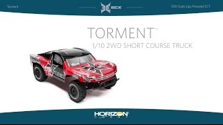 ECX 1/10 Torment 2WD Short Course Truck with LiPo Battery RTR