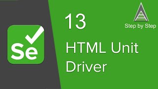 Selenium Beginner Tutorial 13 - How to use HtmlUnit Driver