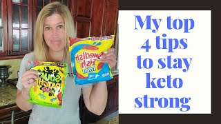 TOP 4 TIPS to stay KETO STRONG during the quarantine!