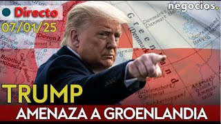 DIRECTO: Trump amenaza a Groenlandia, se queja de Biden y avisa a Canadá tras la caída de Trudeau