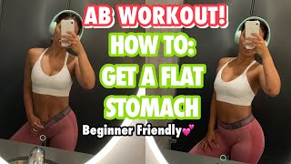 AB WORKOUT for A FLAT STOMACH (Beginner Friendly) | Planet Fitness