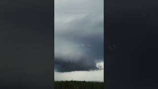 Crazy shelf cloud and severe storms in Alabama this week #shorts