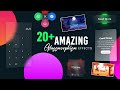 Top 20 Glassmorphism Effects for Website Using HTML CSS & JavaScript