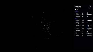 3D Boids demonstration