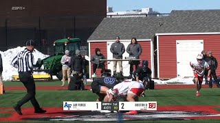 Boston U vs Air Force | Faceoff Highlights | Mens College Lacrosse | 2/22/25