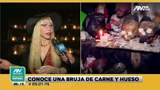 LUCRECIA BLACK: Una Bruja Real en Halloween (ATV Noticias)