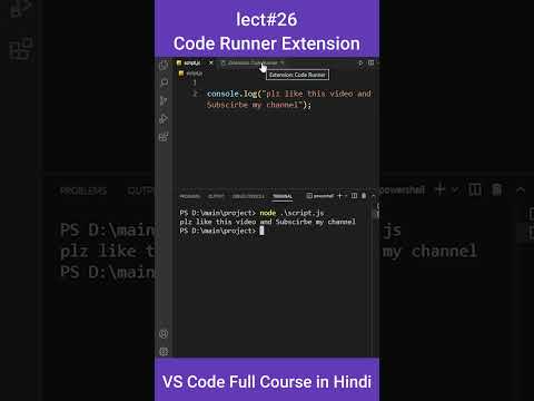 VS Code Full Course Vs Code Tips & Tricks Lecture No. 26 #Shorts #VsCode #Shortcuts #Tips_and_Tricks