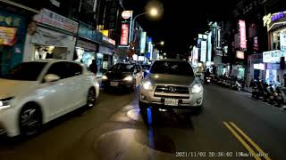 【快譯通 abee 行車記錄器】 M658GH 後鏡頭夜間實測影片 Rear View Dash Cam Night Driving Video | 請選擇最高畫質觀看