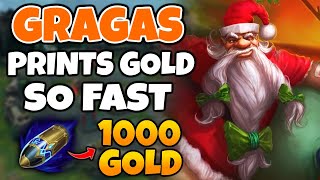 Santa Gragas literally prints Gold, that's how he affords all of the toys. | AP Gragas Mid | 12.23