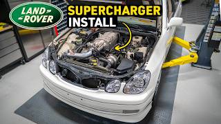 Installing a Range Rover Supercharger on a Lexus GS430