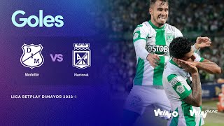 Medellín vs. Nacional (Goles) | Liga BetPlay Dimayor 2023-I | Fecha 17