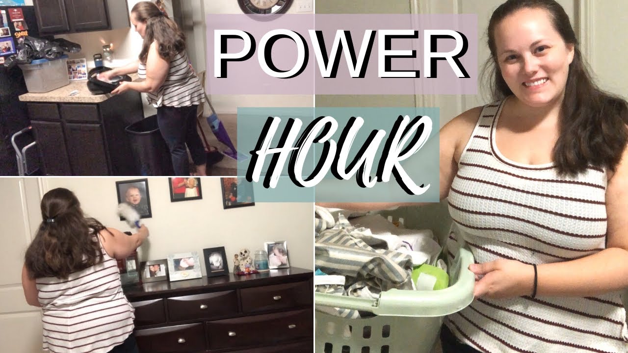 Power Hour Speed Clean Extreme Cleaning Motivation Youtube