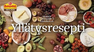 Yllätysresepti - VAASAN RUISPALAT 100% Ruis Kikkakeittiö