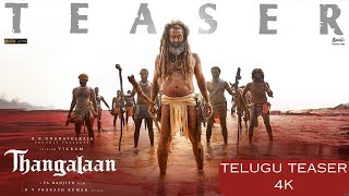 Thangalaan - Telugu Official Teaser - Chiyaan Vikram - In Theatres April 12