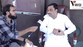 Khalid Guddu MIM Candidate claims direct fight with BJP by Firoz Memon The Voice News