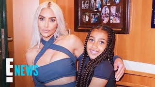 Kim Kardashian & North West Rock Matching Nose Rings | E! News