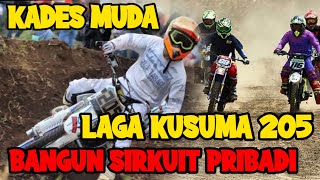 LAGA KUSUMA SULAP TANAH BENGKOK JADI SIRKUIT GRASSTRAKK!!! KADES MUDA LAGA KUSUMA || TERBANGGG!!!