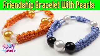 Friendship Bracelet With pearls | ኢትዮጵያ፡ ምርጥ የእጅ ጌጥ አሰራር | Bracelets With Pearls Simple DIY Tutorial