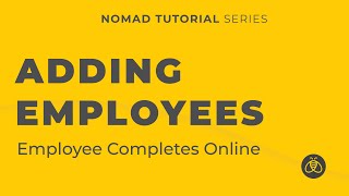 Adding Employees with the Online Enrollment Tool (Employee Completes Enrollment)